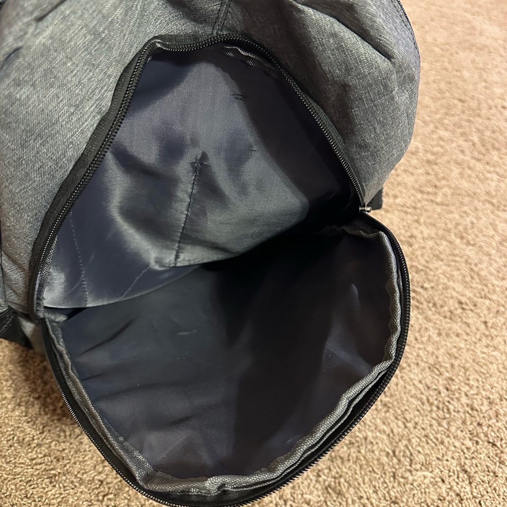 Gray, Smart, Backpack With Exterior Power Plug - image 6